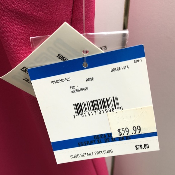 KASPER NWT PINK BLOUSE XL - Picture 4 of 9